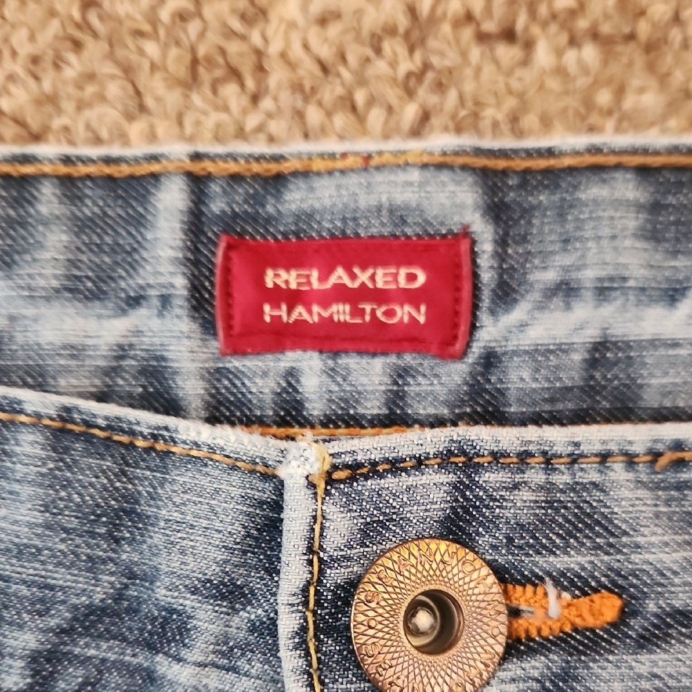 Sean John Relaxed Denim Jeans in Light Blue Size 36x32 - Picture 6 of 8